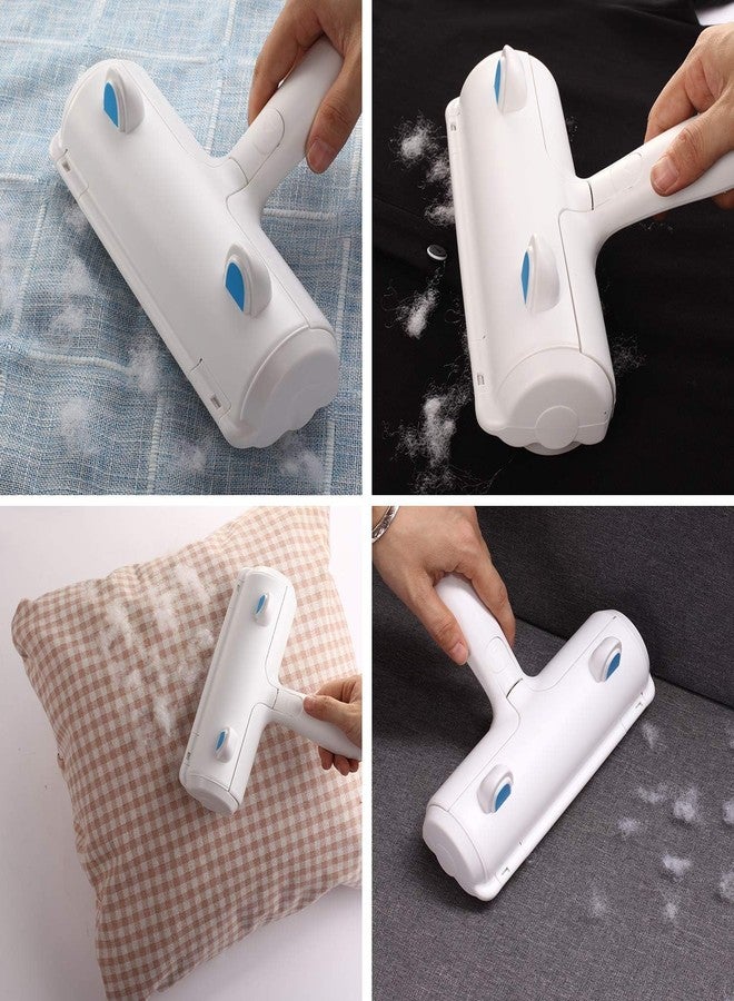 XIBO Pet Hair Remover Roller cat Hair Remover, Self Cleaning pet Hair Remover, Cashmere Roller Animal Hair Removal Tool，Carpet, Bedding, Car Seat. - Image 3
